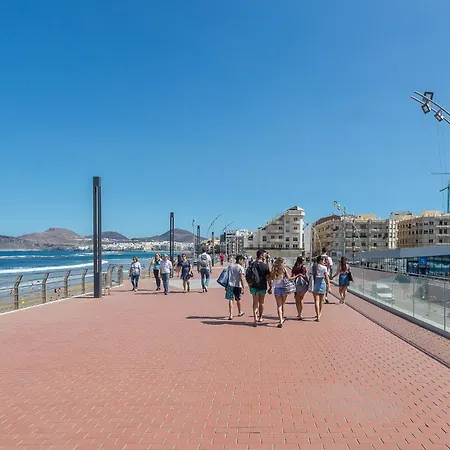 Lägenhet Muy Luminoso En Playa De Canteras Las Palmas de Gran Canaria