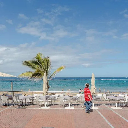 Muy Luminoso En Playa De Canteras Lägenhet Las Palmas de Gran Canaria